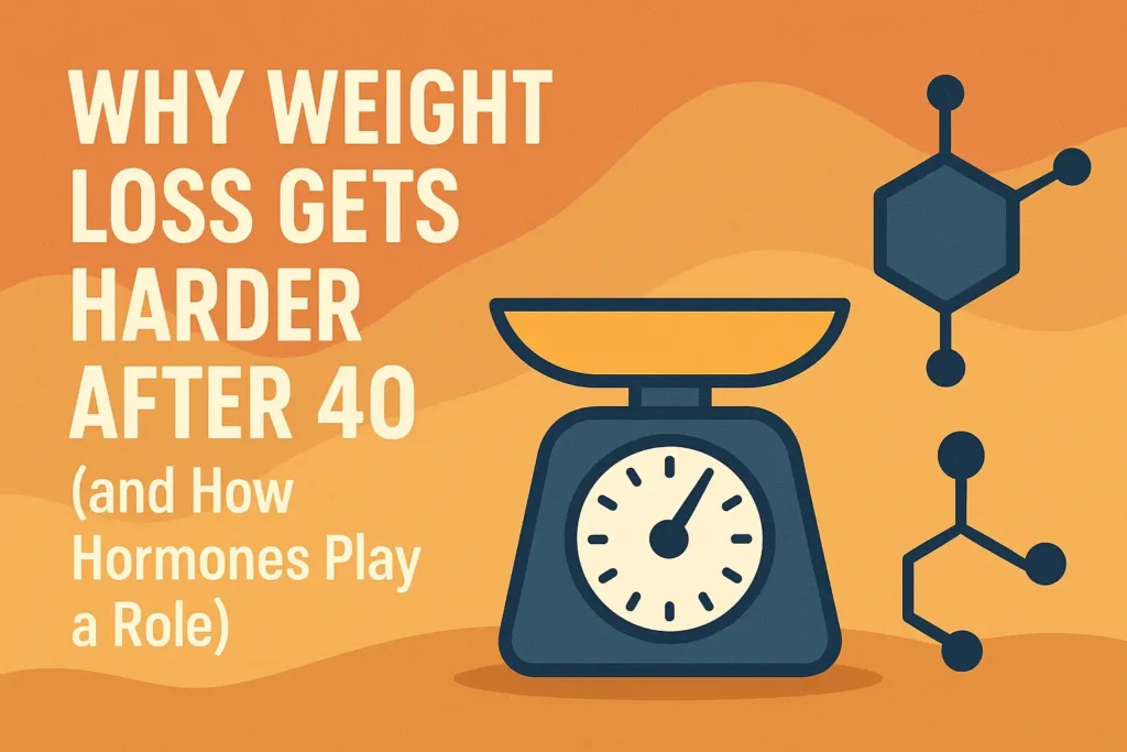Why Weight Loss Gets Harder After 40 (and How Hormones Play a Role)